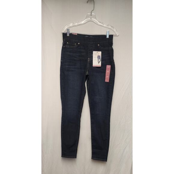 Signature Levi Strauss Totally Shaping Skinny Blue Denim Jeans Size 8/29W - Picture 7 of 14